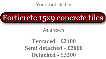 your roof tiled in forticrete